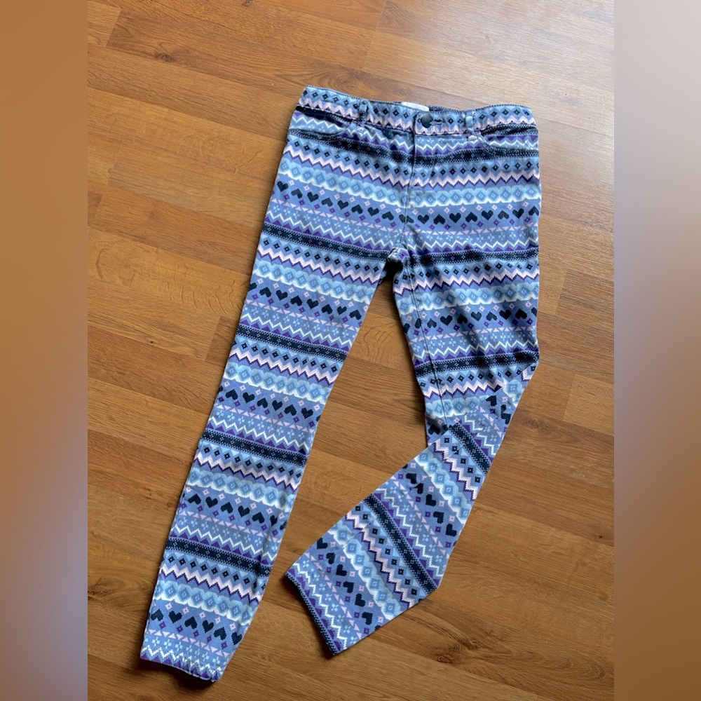 💕 WONDERLAND 💕 NWOT Girls Multicolored Print Pants